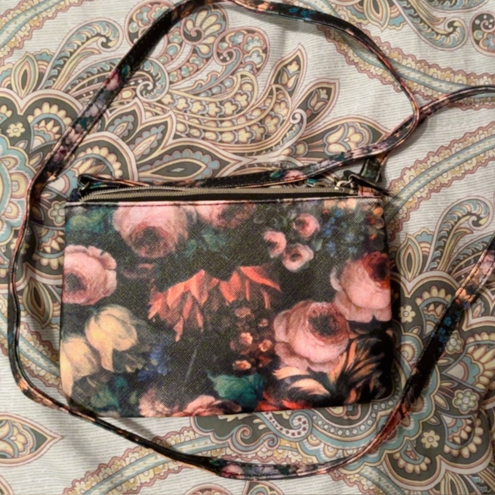 Floral Crossbody Bag